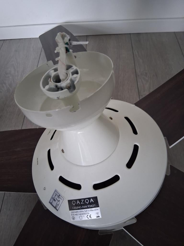 Plafondventilator, Witgoed en Apparatuur, Ventilatoren, Zo goed als nieuw, Ophalen of Verzenden