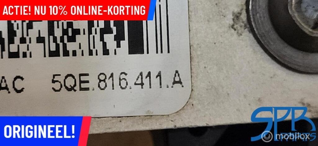 Airco CONDENSOR 5QE816411A VW GOLF 7 VII E-GOLF E-CRAFTER, Gebruikt, Volkswagen, Ophalen of Verzenden