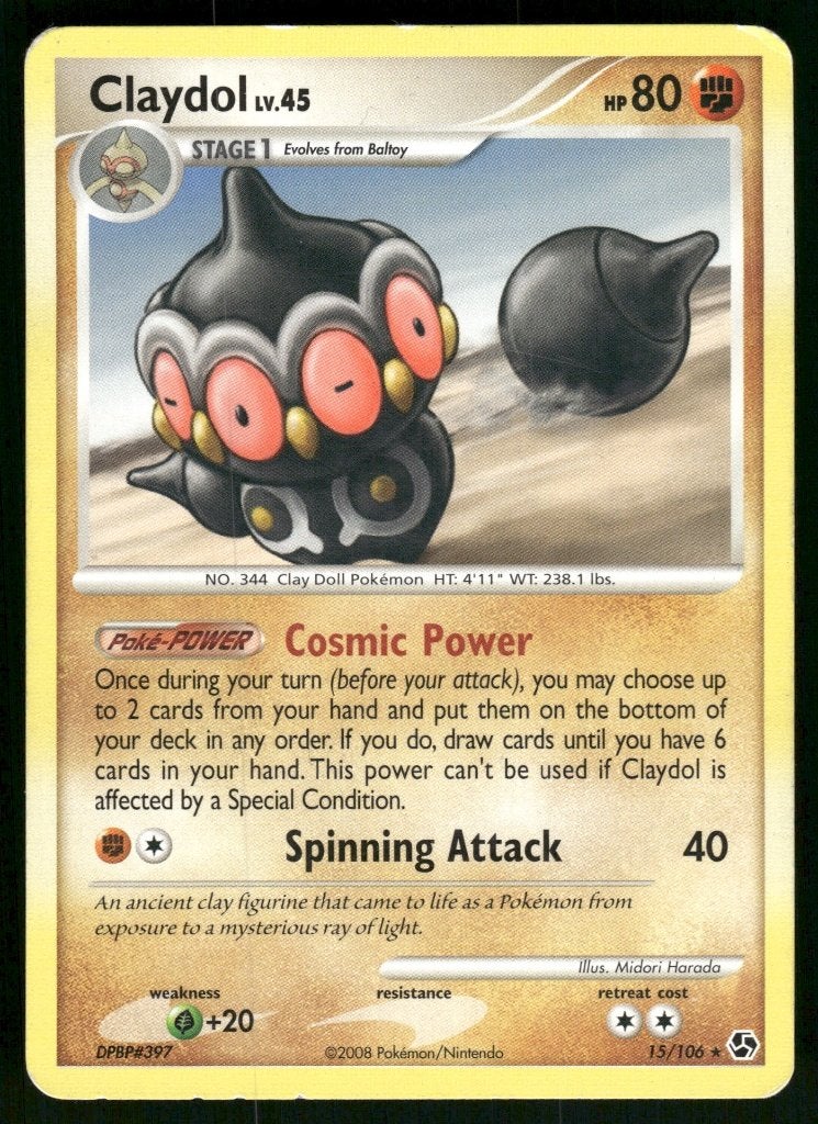 Claydol 15/106 - Great Encounters (NM), Verzenden, Gebruikt