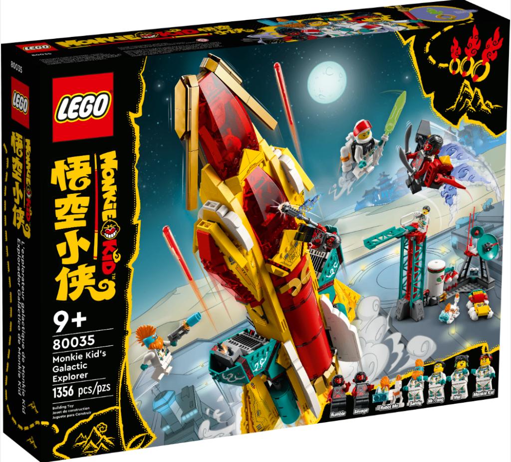 Lego Monkie kid ruimteraket (80035) NIEUW, Ophalen of Verzenden, Nieuw, Complete set, Lego