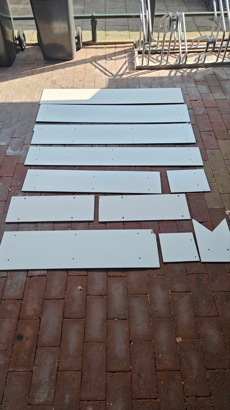 Diverse trespa platen wit 6mm dik, Ophalen of Verzenden