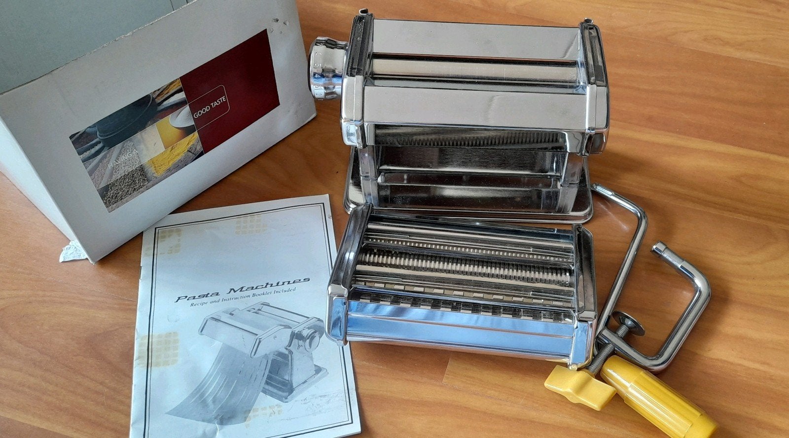 Pastamachine - Maak zelf heerlijke verse pasta!, Ophalen, Zilver, Zo goed als nieuw, Metaal
