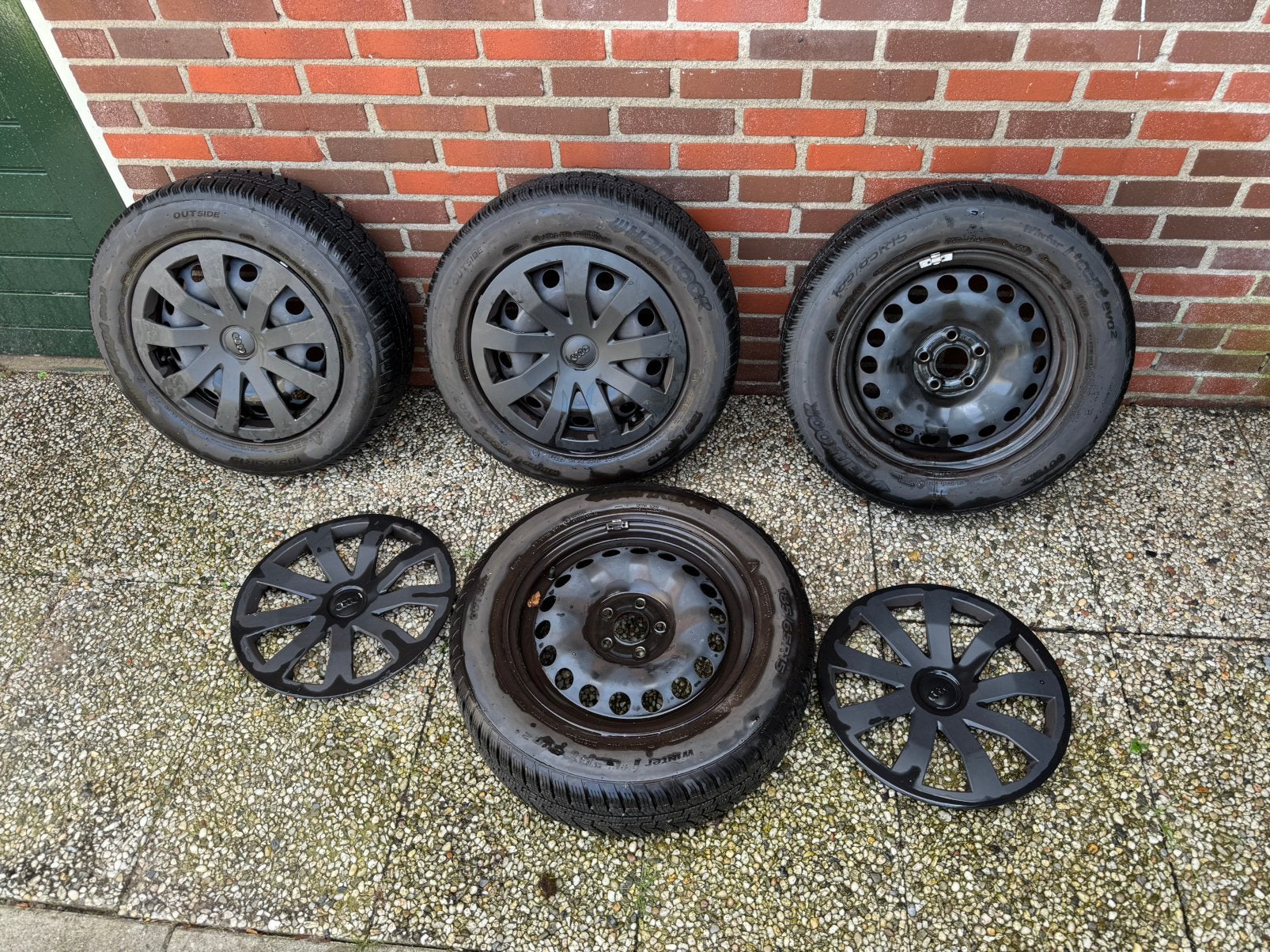 Winterset 15 inch - Hankook winterbanden – 5x100, Ophalen