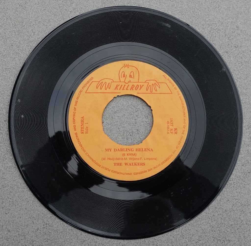 The Walkers - My Darling Helena 7 inch vinyl single, Gebruikt, 7 inch, Ophalen of Verzenden, Pop