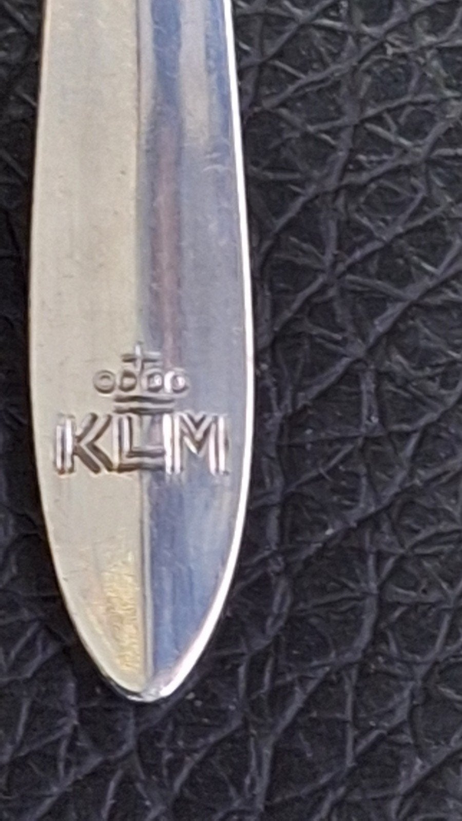KLM  lepeltje verzilverd verzamelobject., Verzenden