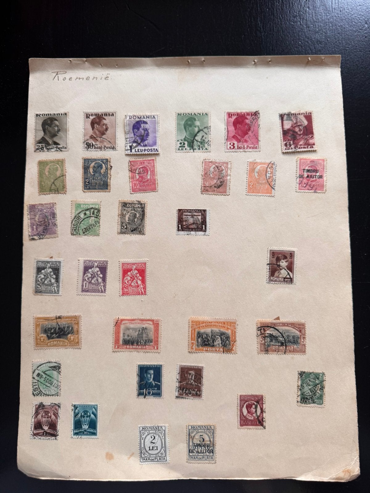 Postzegels Roemenië gestempeld, Ophalen of Verzenden, Buitenland