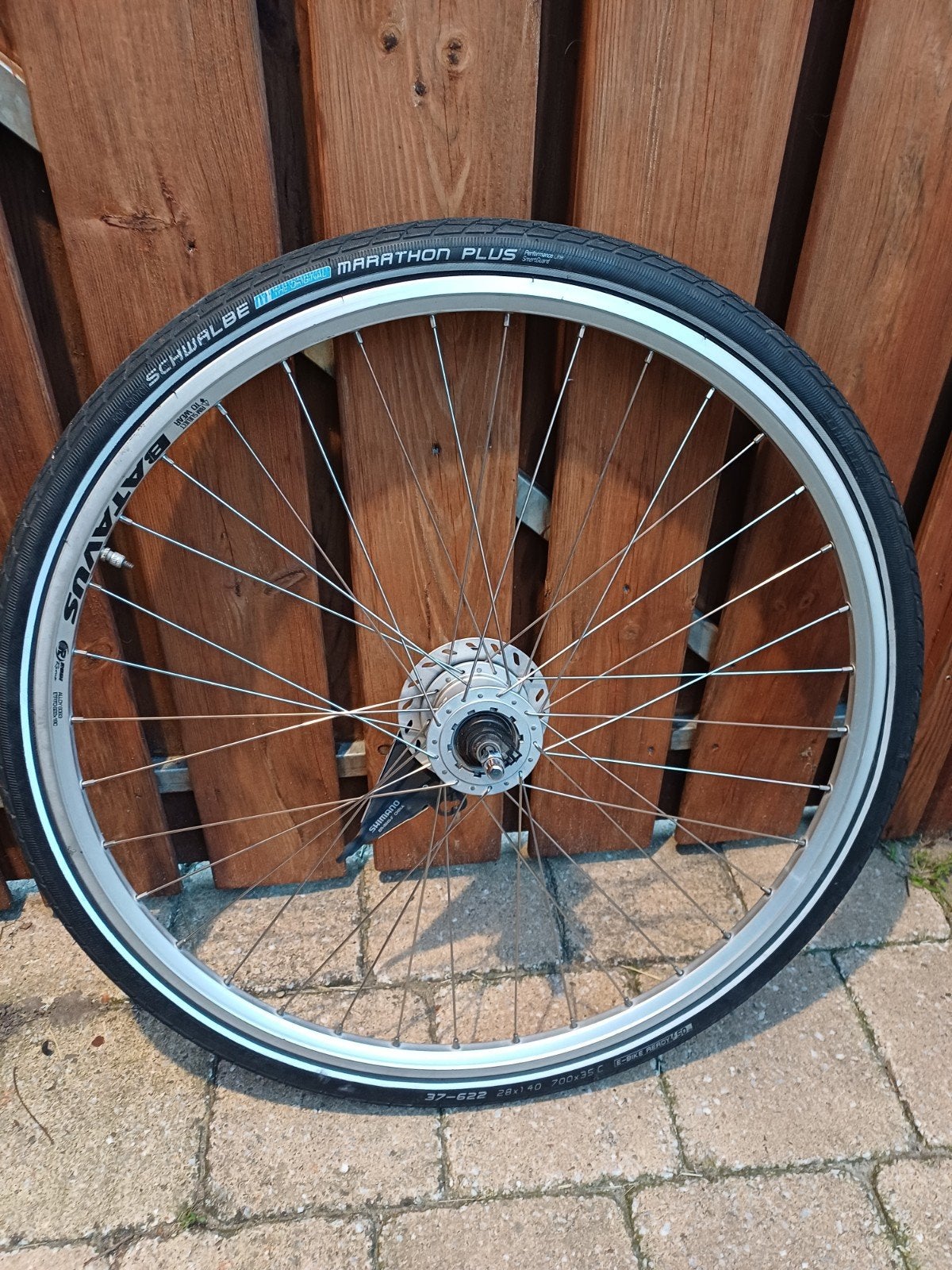 fiets voorwiel, Ophalen