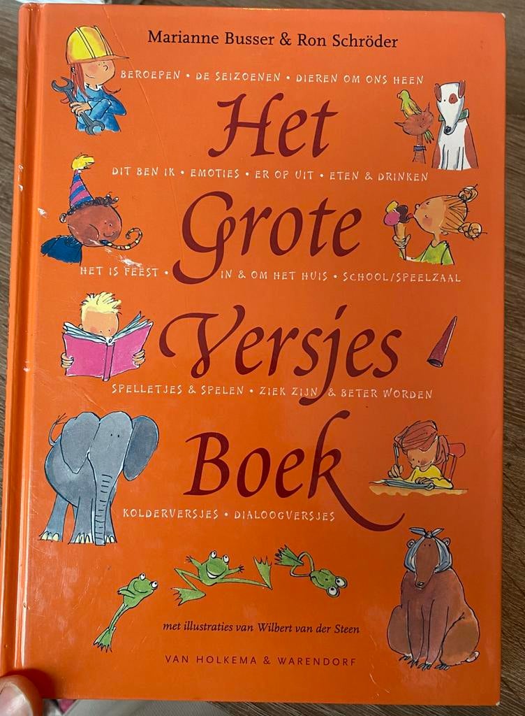 Ron Schröder - Het grote versjesboek, Boeken, Kinderboeken | Jeugd | onder 10 jaar, Fictie algemeen, Ron Schröder; Marianne Busser