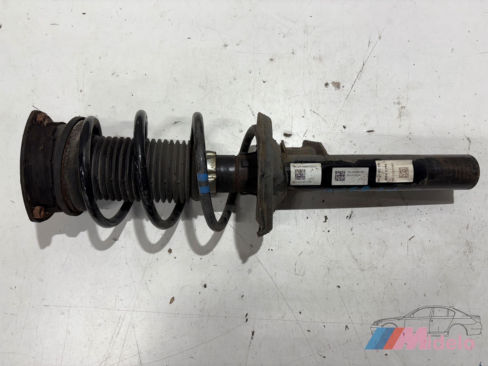 VW GOLF VIII SCHOKBREKER LINKS VOOR 5WA412013BK, Gebruikt, -, Volkswagen, -