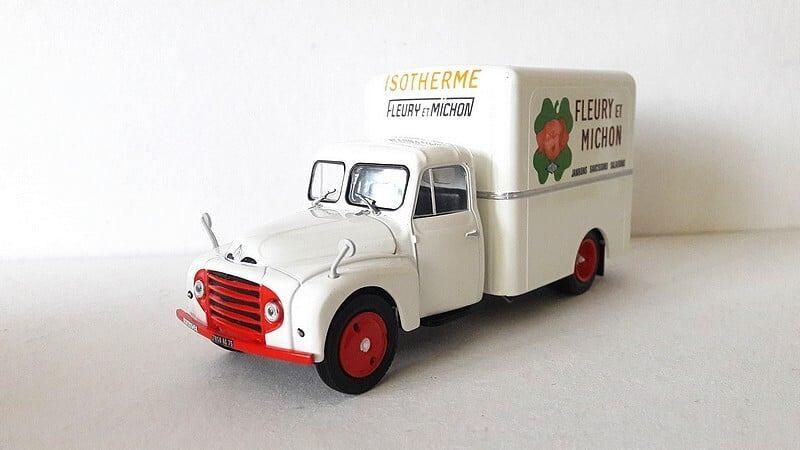 Citroën U23 gesloten bak "Fleury et Michon Altaya/IXO 1:43, Ophalen of Verzenden, Nieuw, Bus of Vrachtwagen, Overige merken