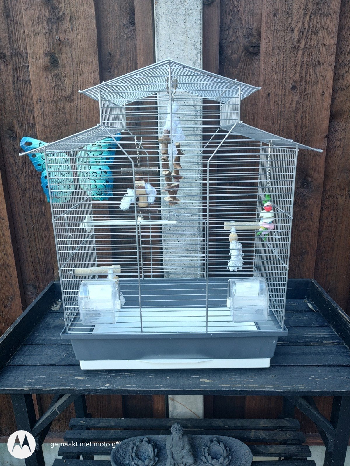 Vogel Kooi Voor Binnen, Ophalen, Zo goed als nieuw, Metaal, Vogelkooi