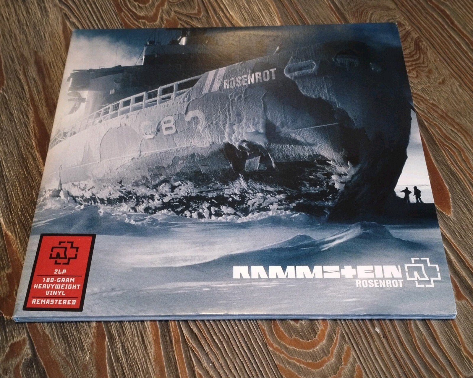 Rammstein - Rosenrot 2LP 180-gram Vinyl Remastere, Cd's en Dvd's, Hard Rock, Ophalen of Verzenden, Zo goed als nieuw, Dubbel-LP