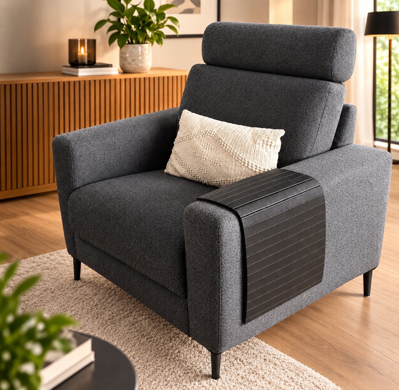 Pronto Wonen fauteuil, Gebruikt, Ophalen of Verzenden, Eén, Stof
