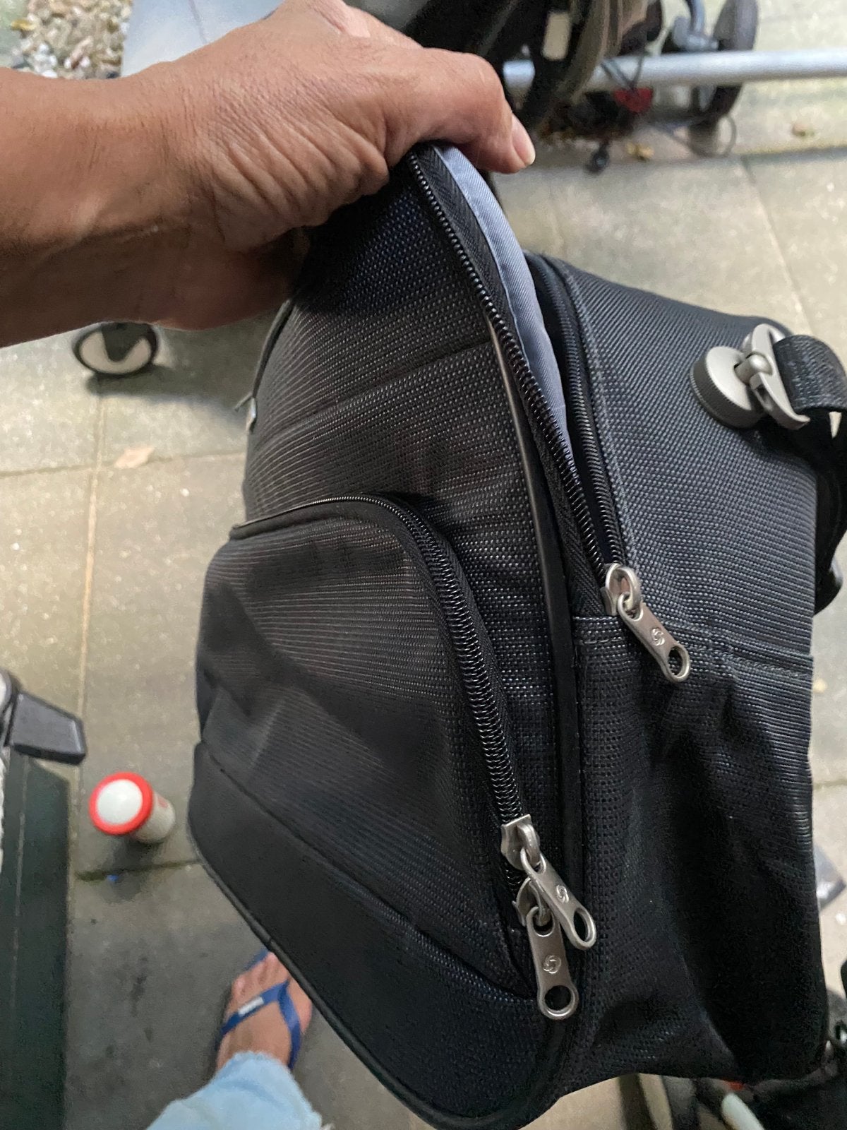 Samsonite Laptoptas / Aktetas - Zwart, 40 tot 60 cm, Gebruikt, 20 tot 30 cm, Zwart