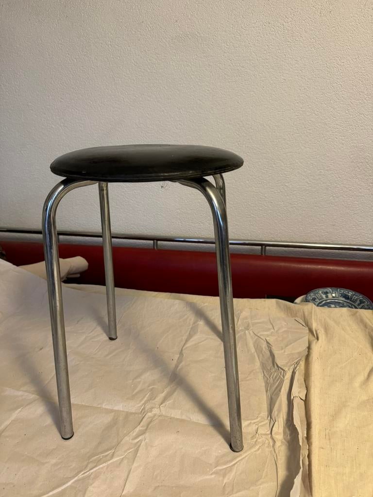 Krukje,fifties,sixties,vintage,design,Mid-Century, Ophalen of Verzenden, Gebruikt, IJzer