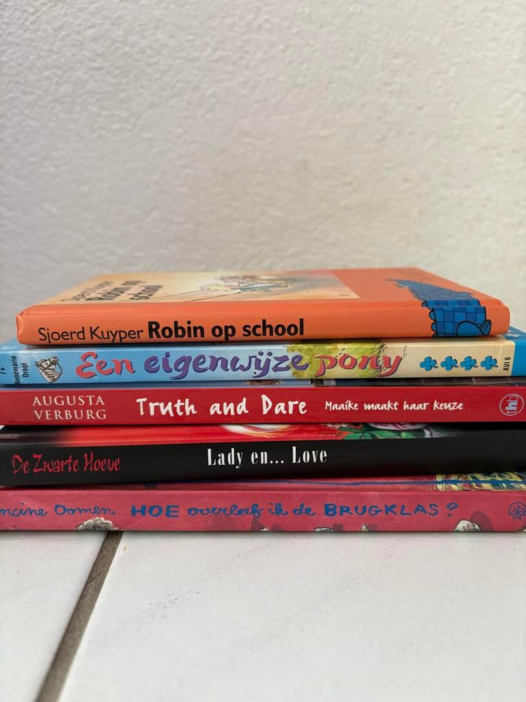 Kinderboeken pakket - 5 stuks, Boeken, Ophalen of Verzenden, Gelezen, Fictie