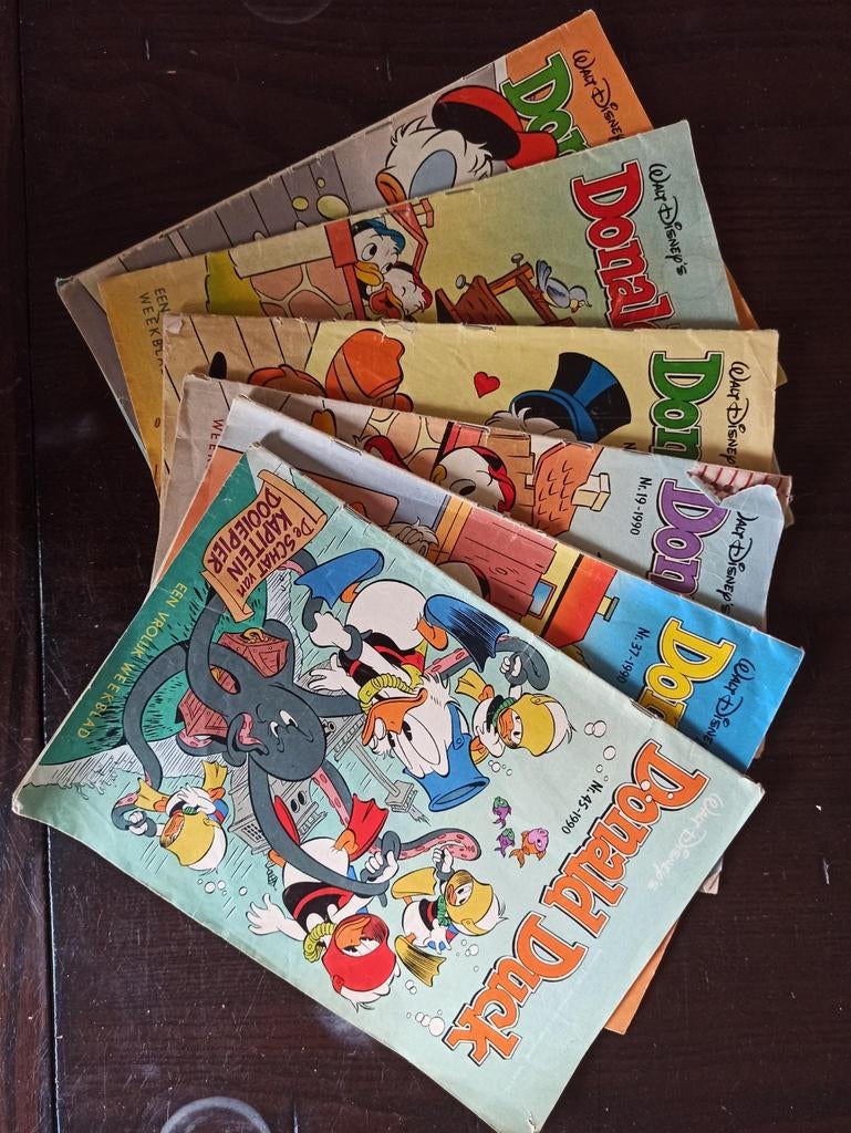 Donald Duck Weekblad - Jaargang 1990 - verschillende nummers, Ophalen of Verzenden