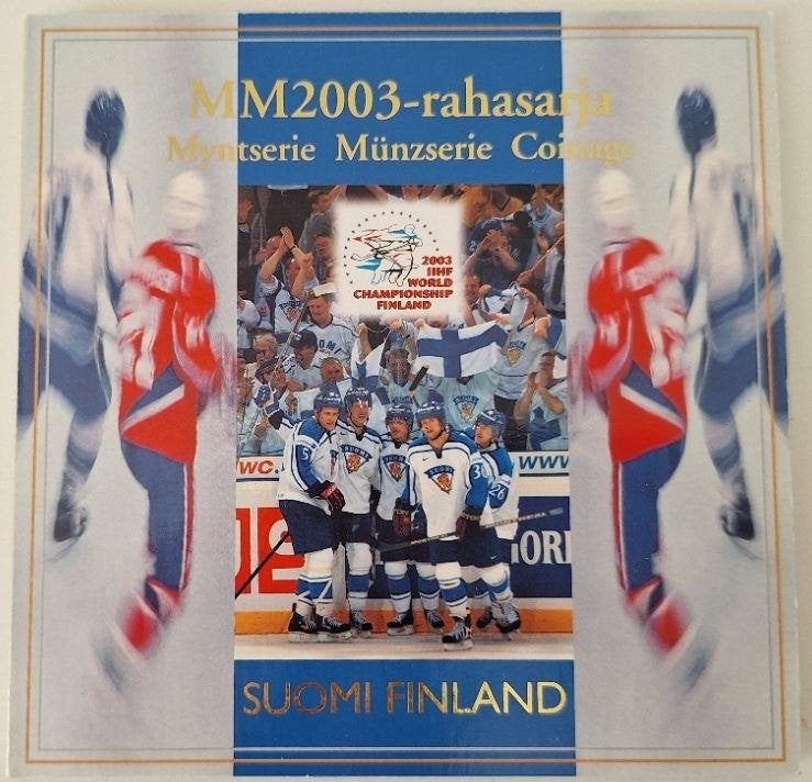 Finland BU set 2003 - Wereldkampioenschappen IJshockey 2003, Verzenden, Finland, Overige waardes, Setje