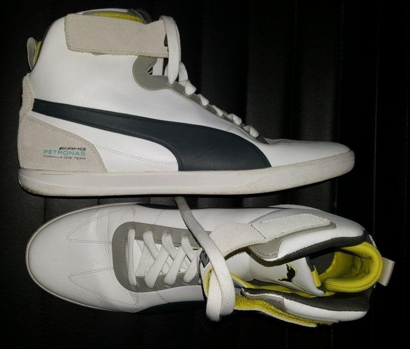 Puma Mercedes Lewis Hamilton Mercedes F1 schoenen maat 44, Verzenden, Zo goed als nieuw, Formule 1