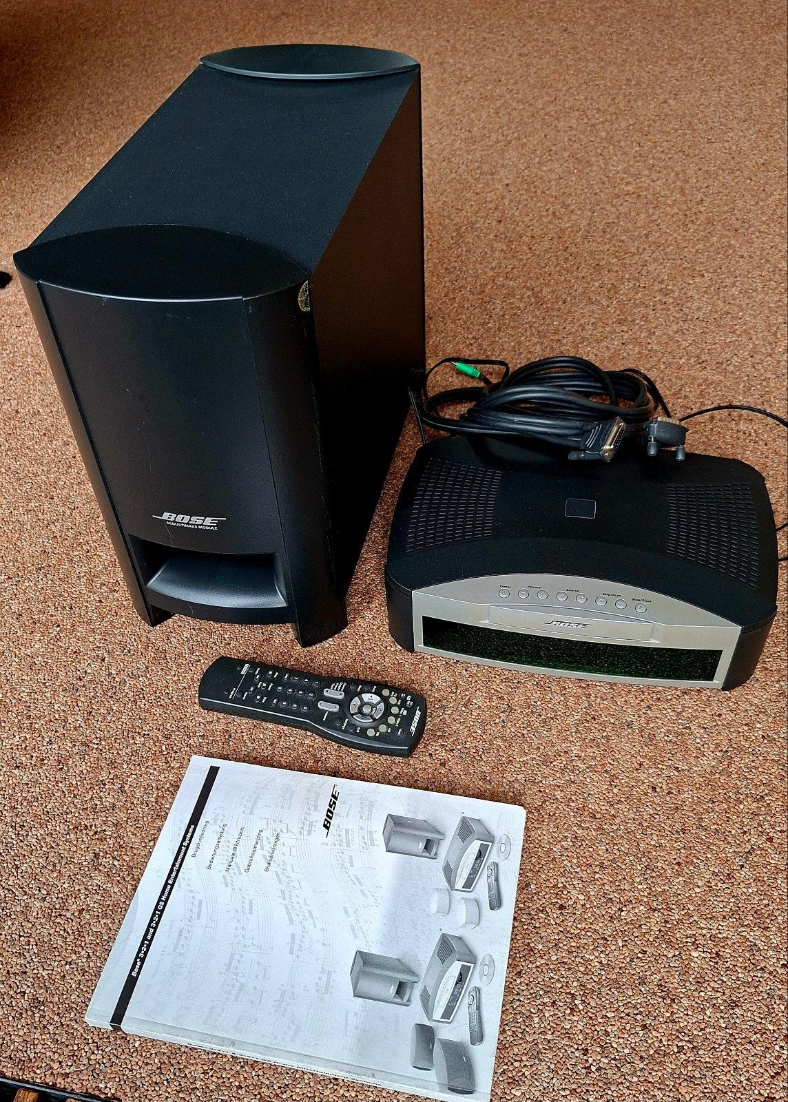 Bose 3-2-1 Entertainment Systeem met toebehoren
