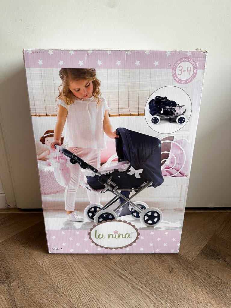 La Nina Poppenwagen, Ophalen of Verzenden, Nieuw, Babypop