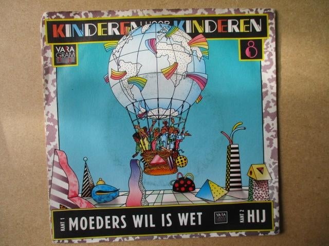s0347 kinderen voor kinderen - moeders wil is wet, Cd's en Dvd's, Vinyl Singles, Ophalen, Gebruikt, Overige genres, 7 inch