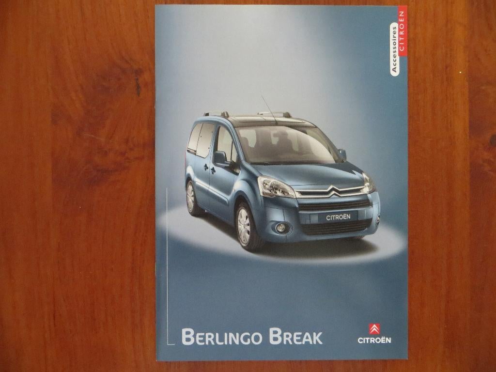 Citroën Berlingo Break Accessoires (juli 2008), Ophalen of Verzenden, Nieuw, Citroën