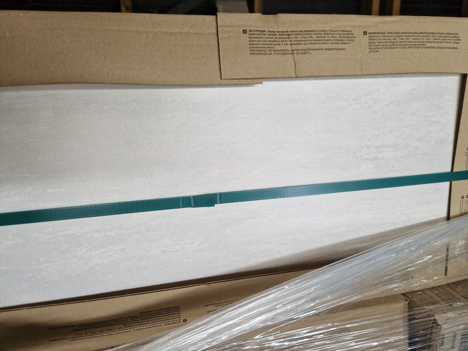 Wandtegels 30x60 mat wit/ grijs gemêleerd., Ophalen, Nieuw