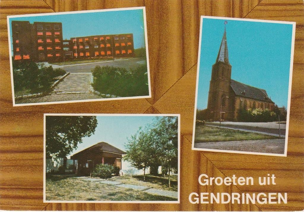GENDRINGEN Tehuis Kerk Groeten, Verzamelen, Ansichtkaarten | Nederland, Verzenden, 1980 tot heden, Gelopen, Gelderland