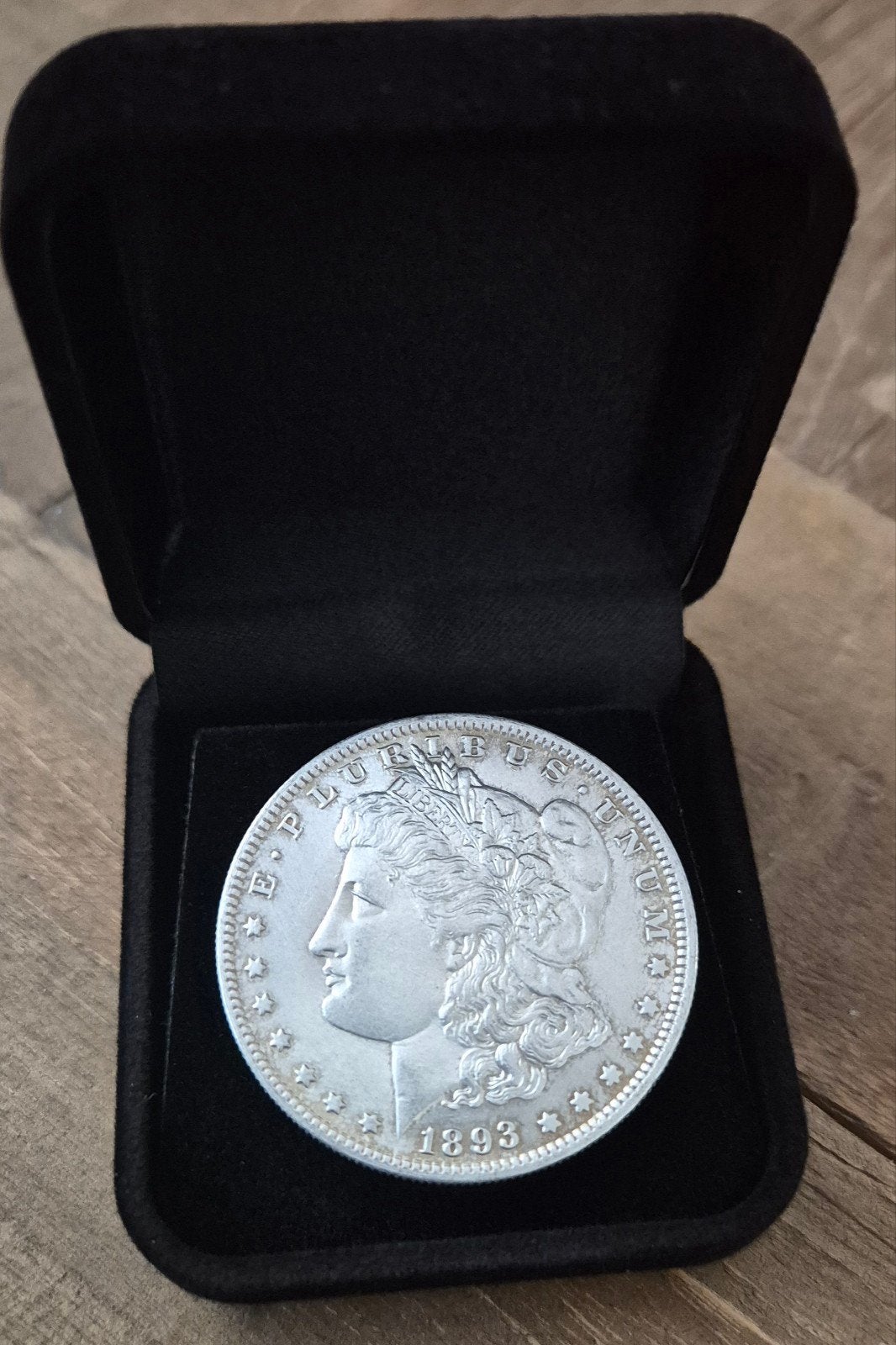 Morgan Dollar 1893 S, Ophalen of Verzenden, Noord-Amerika, Losse munt, Zilver