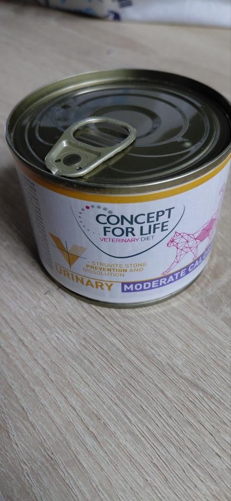18xConcept for life urinary moderate calorie natvoer, Dieren en Toebehoren, Ophalen, Kat