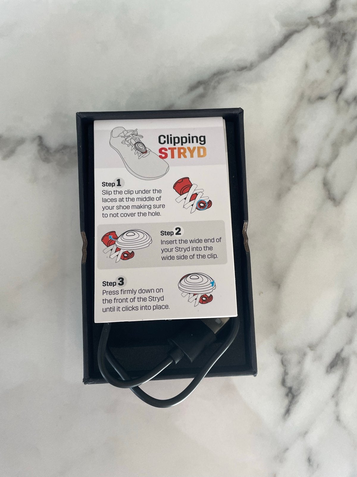 Stryd Footpod met USB-C Oplader en Schoenclips, Overige merken, Nieuw, Ophalen of Verzenden, Snelheids- of Stappenmeter