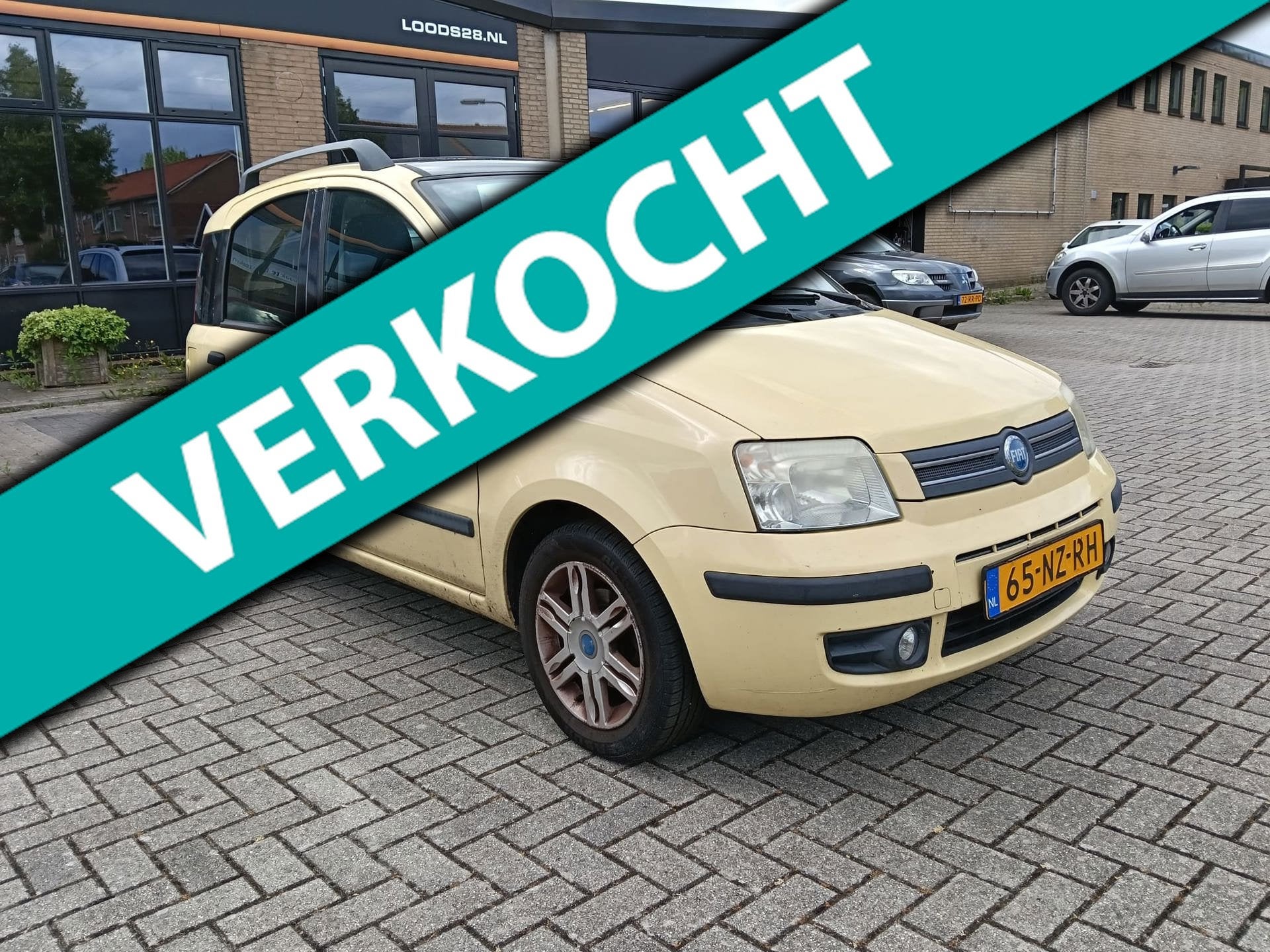Fiat Panda 1.2 Emotion, Voorwielaandrijving, Stof, Gebruikt, Bedrijf