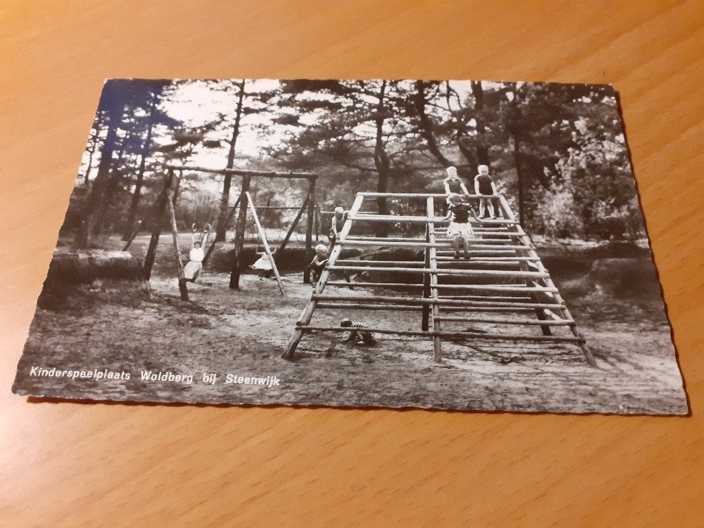Steenwijk de Bult Woldberg speelkuil, Verzamelen, Ophalen of Verzenden, 1960 tot 1980, Ongelopen, Overijssel