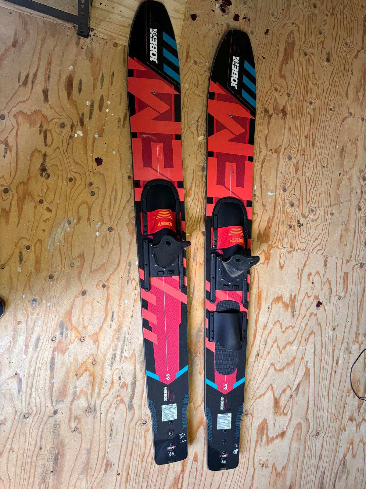 Jobe Waterski's - Zo goed als nieuw, Watersport en Boten, Waterski's, Ophalen, Zo goed als nieuw, 160 cm of meer, Waterski's