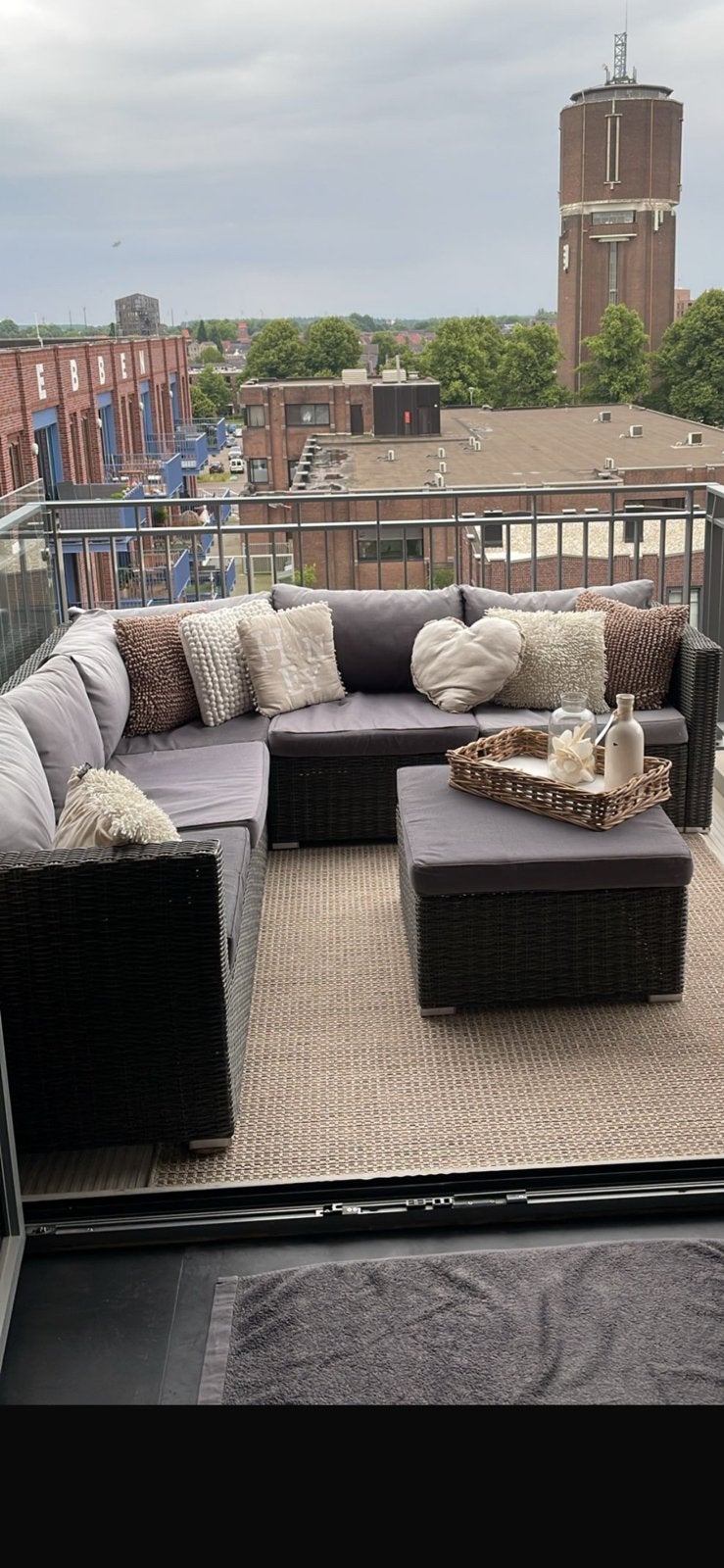 Tuinset, Tuin en Terras, Tuinsets en Loungesets, Ophalen of Verzenden, Zo goed als nieuw, Kunststof