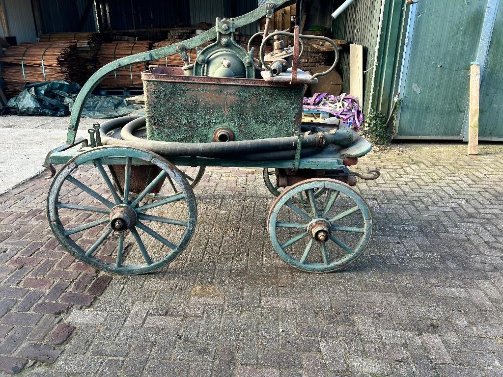 brandweerwagen brandweespuit koet museum antieke, Dieren en Toebehoren, Ophalen, Nieuw, Overige soorten