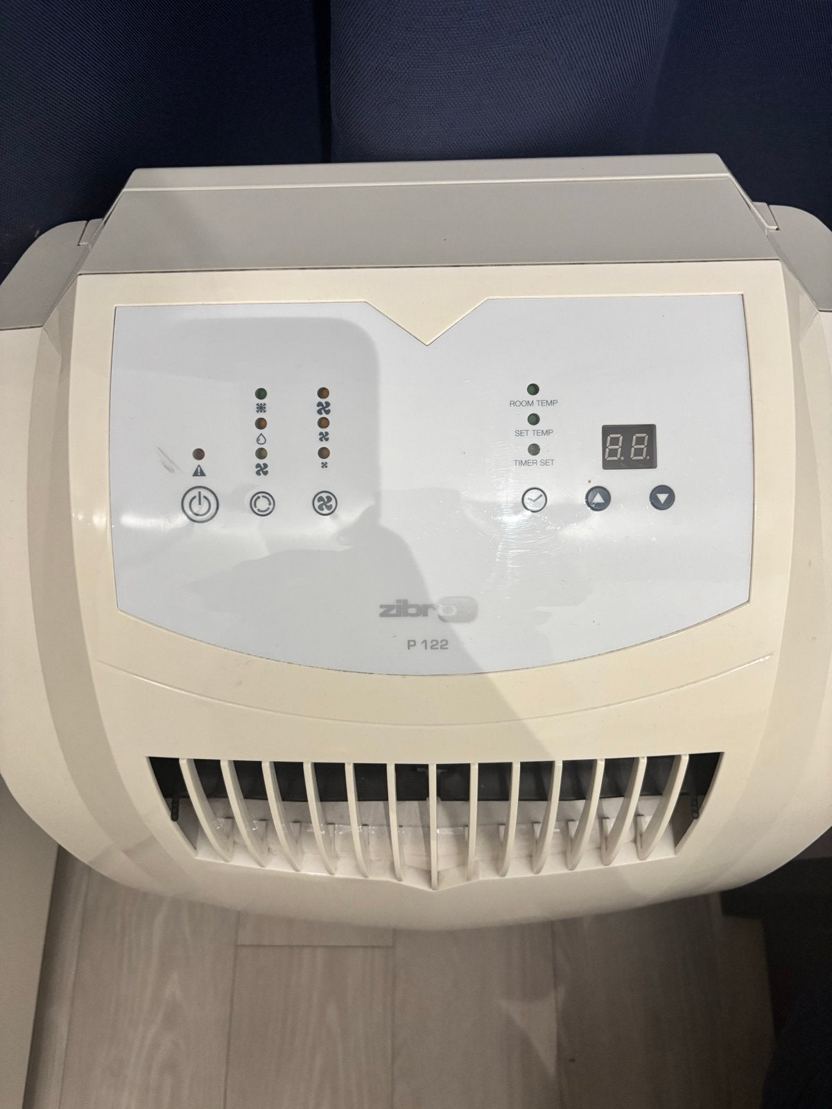 Zibro P 122 Mobiele Airco - Koelen en Ventileren, Ophalen, Gebruikt, Minder dan 60 m³, Timer