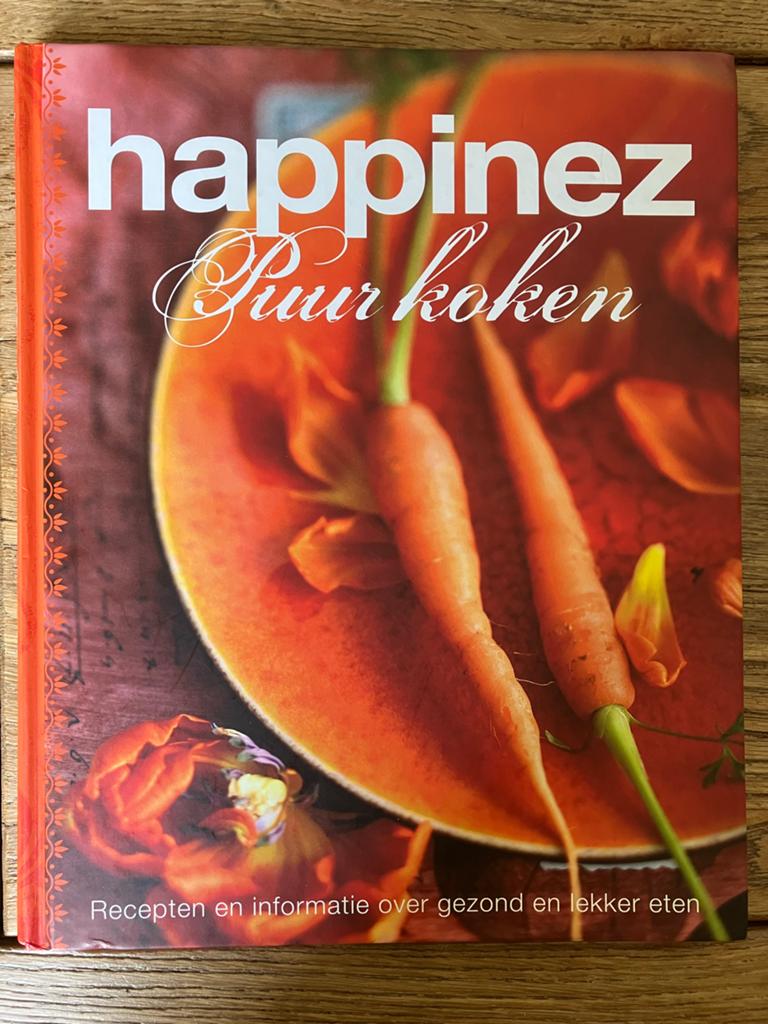 Happinez Puur Koken - Recepten voor gezond en lekker eten, Ophalen of Verzenden, Gelezen, Overige gebieden, Gezond koken