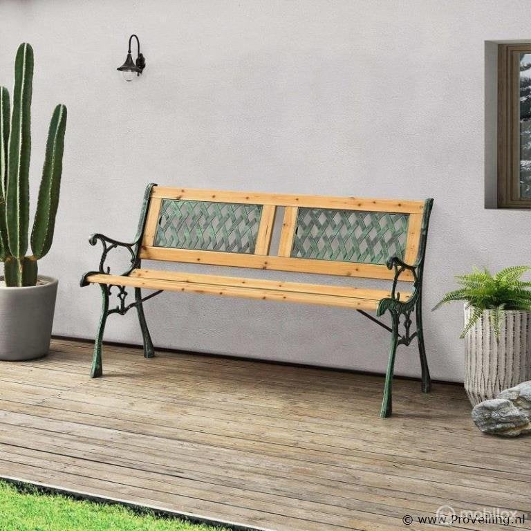 Online Veiling: Tuinbank Sanremo 122x54x73cm, Nieuw