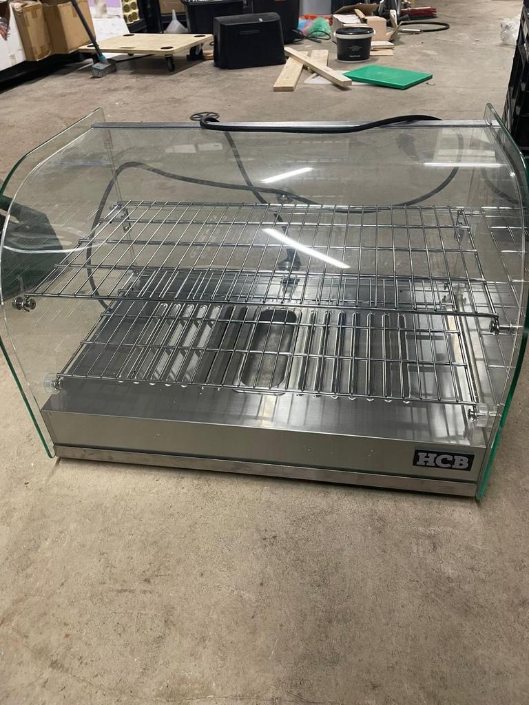 HCB Verwarmde Vitrine RTR-45L - Perfect voor Snacks, Ophalen, Gebruikt, Overige typen