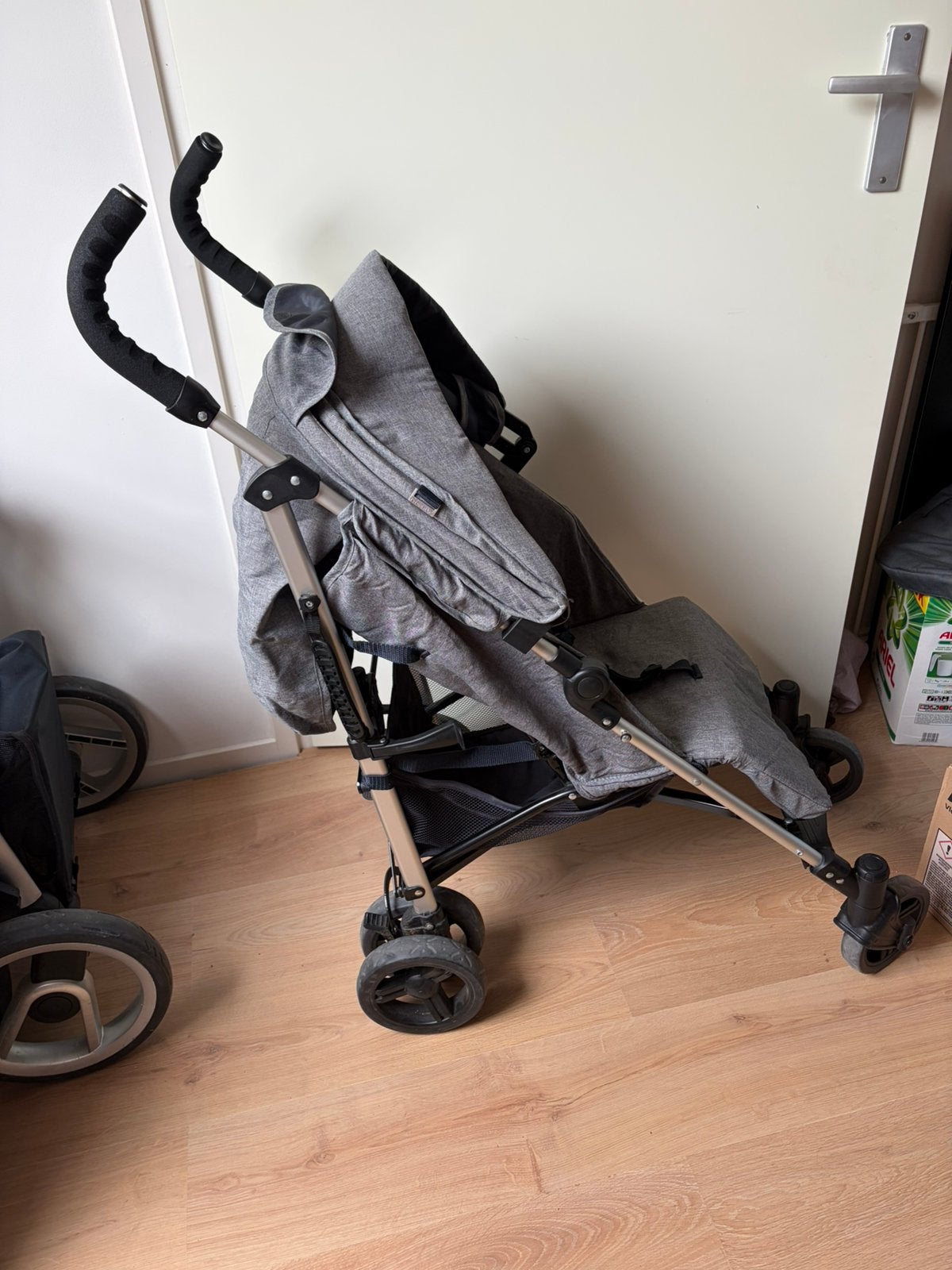Prenatal Elin Buggy Grijs, Kinderen en Baby's, Buggy's, Ophalen, Zo goed als nieuw, Overige merken, Zonnekap