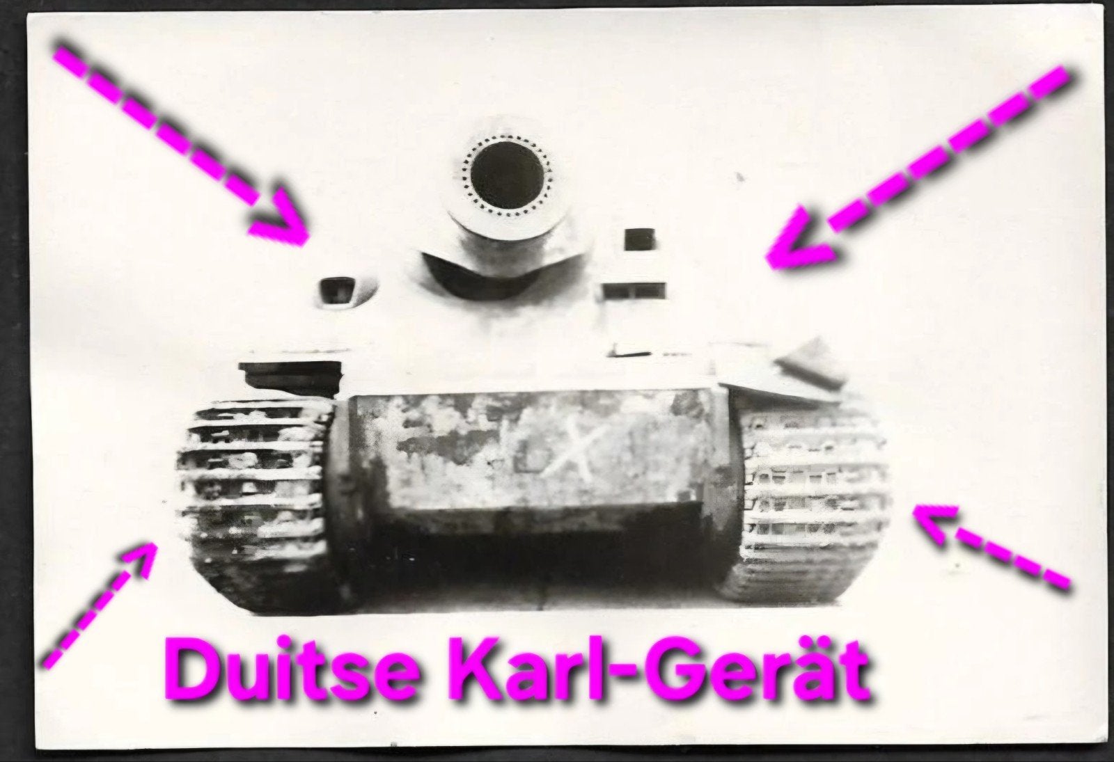 1x foto wo2 duitse Kal- Gerät panzertank front  topper
kijk, Verzamelen, Militaria | Tweede Wereldoorlog, Ophalen of Verzenden