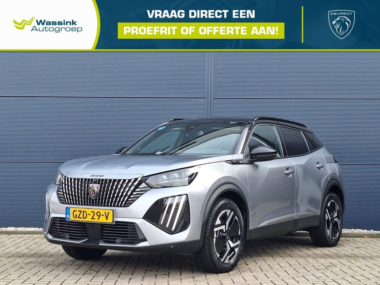 Peugeot e-2008 EV 54kWh 156pk GT Avantage | SUMMER DEALS | |, Automaat, Gebruikt, 155 pk, Metallic lak