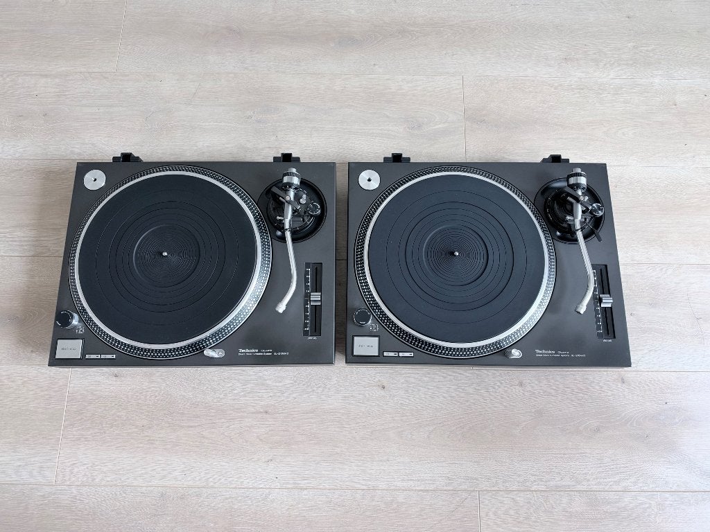 2x Technics SL-1210MK2 perfecte conditie | SL 1200 MK2, Ophalen, Zo goed als nieuw, Technics