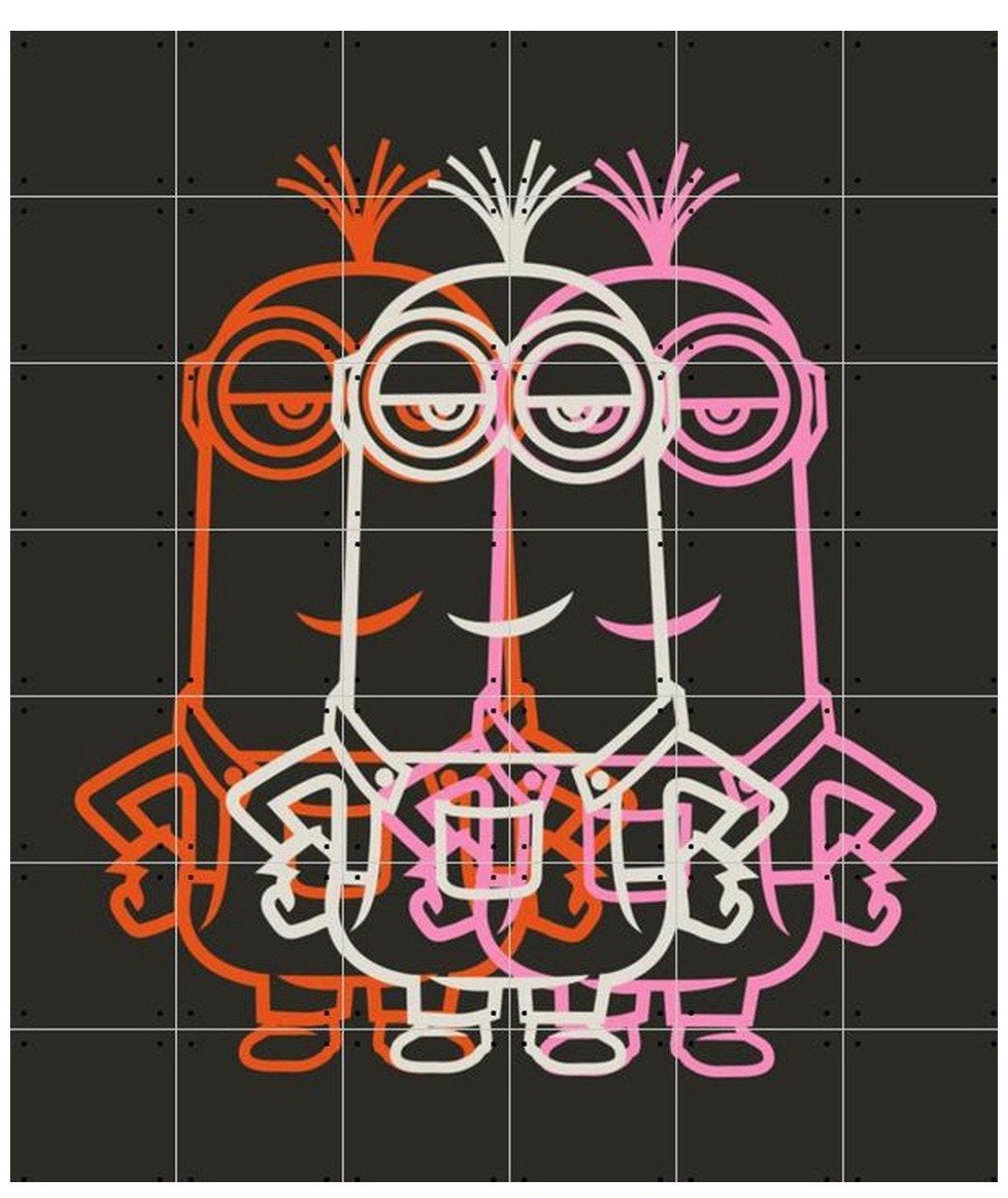 IXXI - Minions Kunst aan de Muur, Ophalen of Verzenden, Zo goed als nieuw, 100 tot 125 cm, Foto of Poster