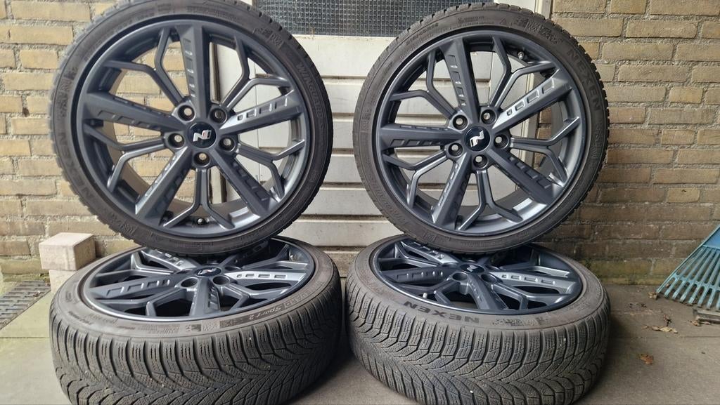 Hyundai i20N 18 INCH VELGEN 52910-C0000 N-VELGEN N i30 Alu, Auto-onderdelen, Banden en Velgen, Ophalen, 18 inch, Banden en Velgen
