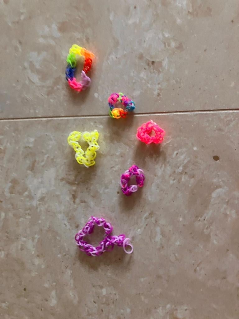 Loombands Armband en ringen, Ophalen of Verzenden, Nieuw, Knutselwerk