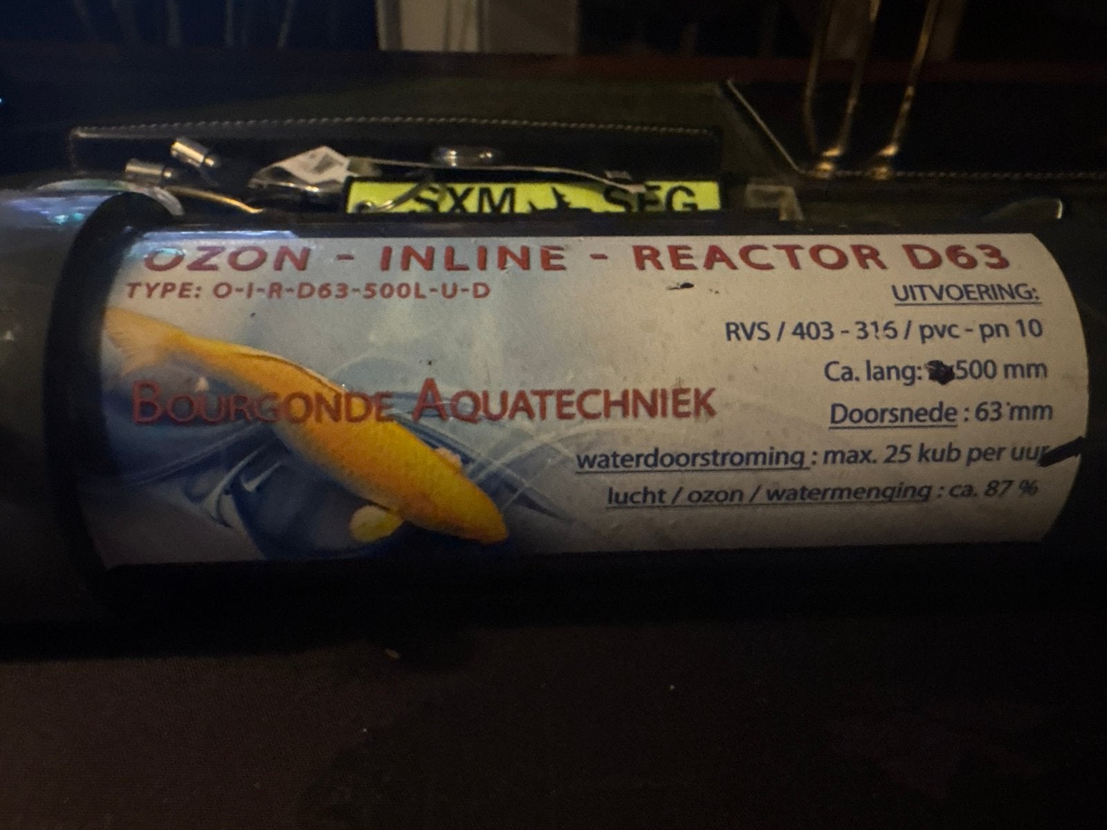 Ozon inline reactor d63, Dieren en Toebehoren, Vissen | Aquaria en Toebehoren, Ophalen