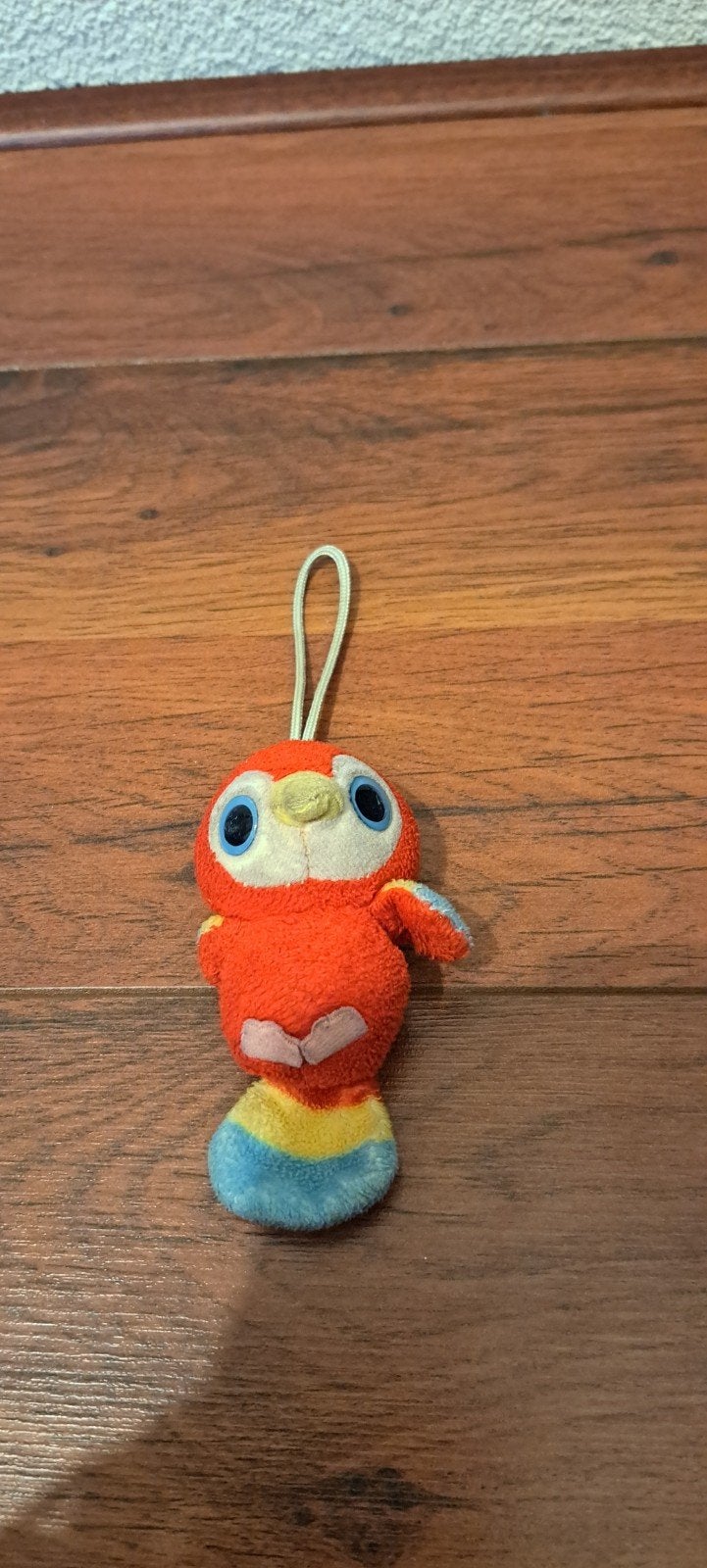 Blauwe papegaai knuffel 25 cm., Kinderen en Baby's, Speelgoed | Knuffels en Pluche, Ophalen of Verzenden, Zo goed als nieuw, Overige typen